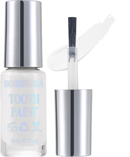 White tooth paint - tooth,