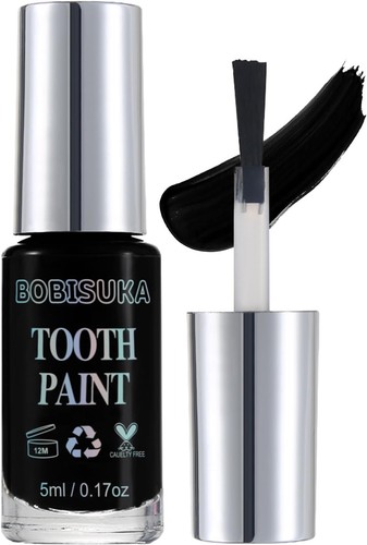 Bobisuka black tooth paint - black,